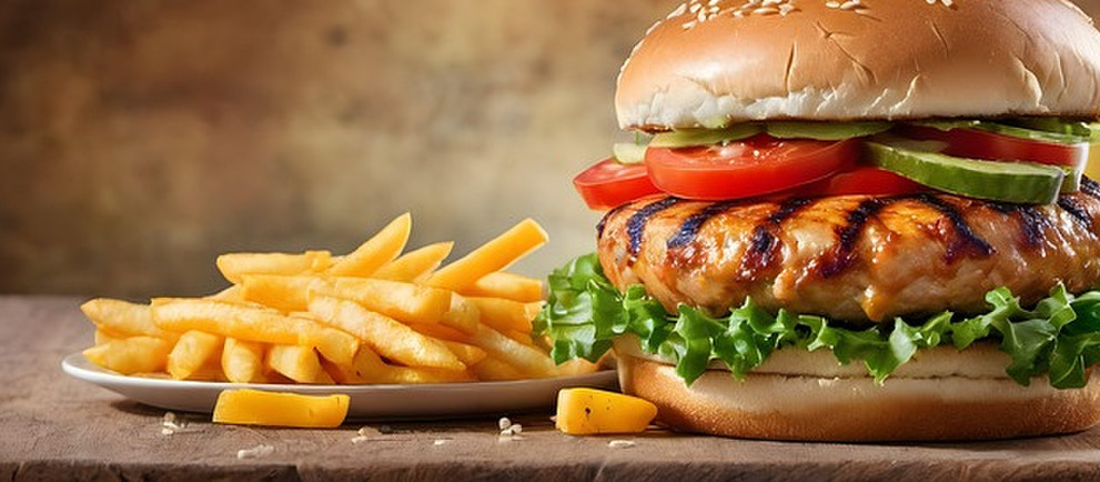 Symbolfoto von der Produktgruppe XXL Burger